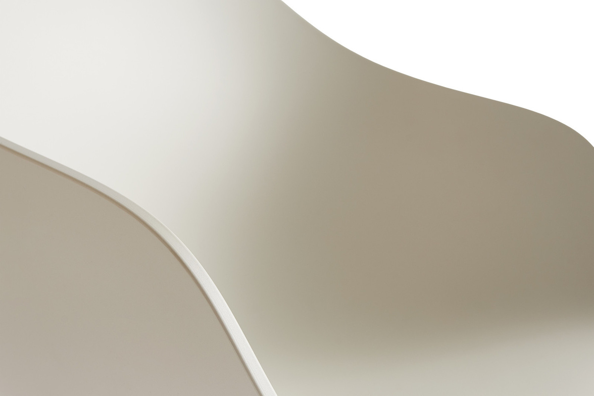 HAY About A Chair AAC 222 mit Armlehnen in Beige und Eiche - Bild 2