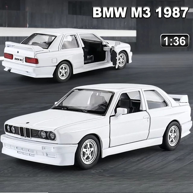 RMZ city BMW M3 1987, Modellspielzeugauto, 1:36, Metall - Bild 1