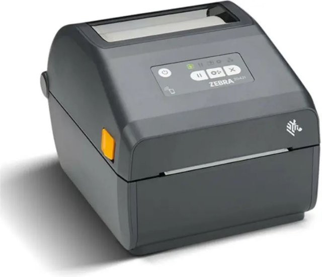 Zebra ZD421d Etikettendrucker Thermodirekt 203 dpi mit USB-C und Bluetooth in Grau - Bild 2