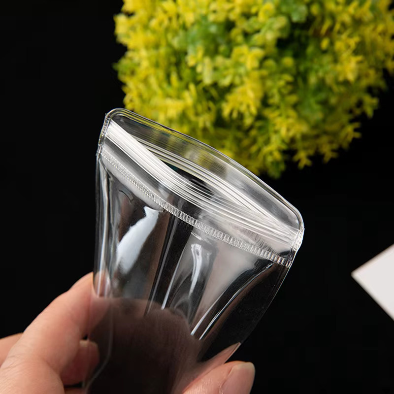 10 Stück JETTING transparente Kunststoff-Zip-Beutel aus PVC zur Aufbewahrung von Schmuck wie Ringen und Ohrringen - Bild 5