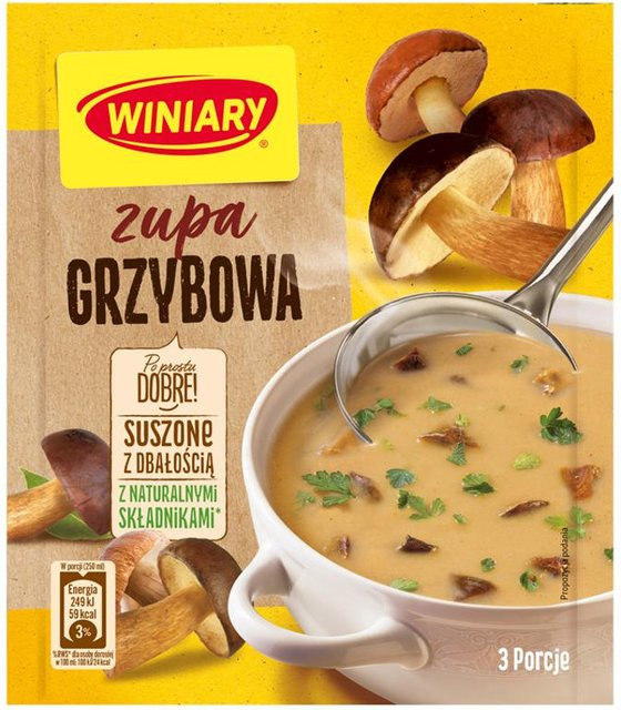 Winiary Pilzsuppe Instantsuppe 48 g - Bild 1