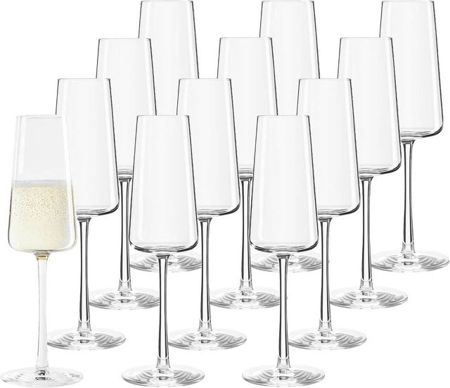 Stölzle Lausitz Champagnergläser Power, 12er Set, transparent, 240 ml - Bild 1