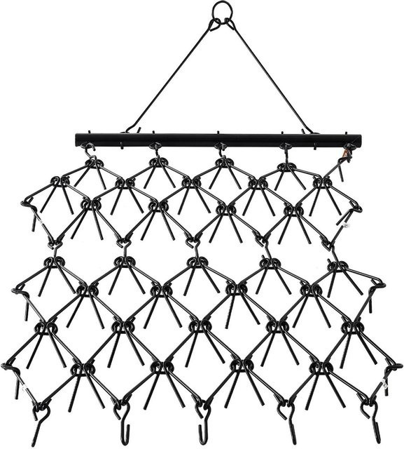 Buying Solutions MB Kettengrubber Ziehstriegel für ATV und Rasenpflege, Schwarz, Breite: 122 cm, Tiefe: 171 cm - Bild 1