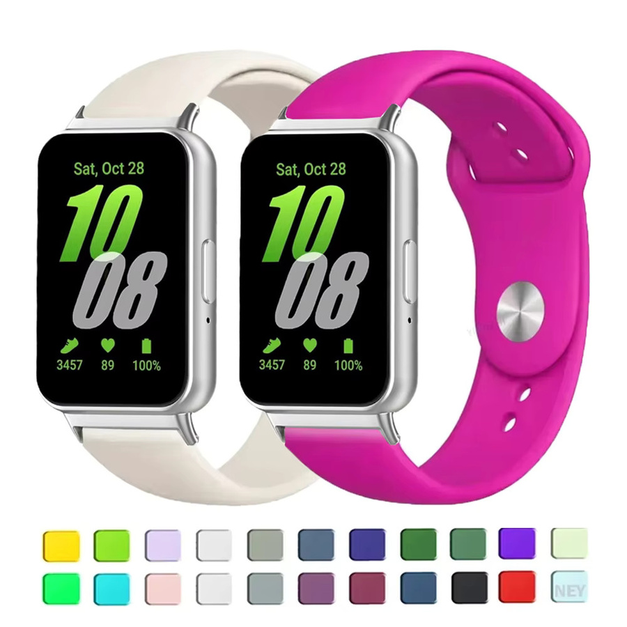 NEY Uhrenarmband Silikon, Sport, Unisex, Samsung Galaxy Fit 3 - Bild 2