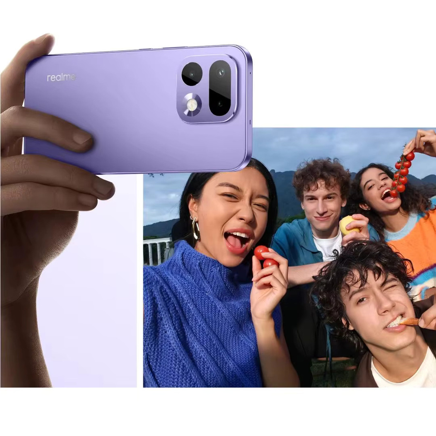 realme 16 Pro 5G Smartphone mit 256GB Speicher, 6,78 Zoll 144Hz AMOLED Display, 200MP OIS Kamera, 6500mAh Akku und NFC in Grau - Bild 5