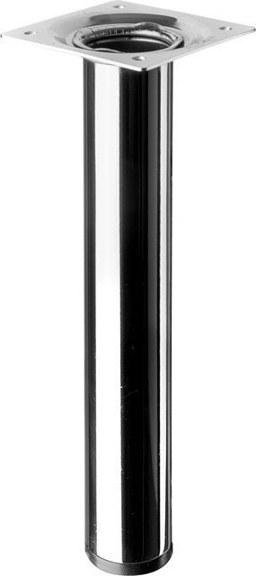 Hettich Tischbein Chrom Silber, Durchmesser: 30 mm, Höhe: 200 mm - Bild 1