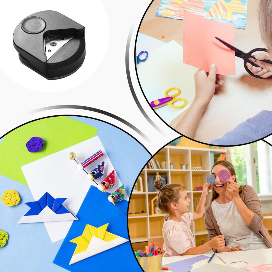 Professioneller Eckschneider R4mm für Papier, Karton und Laminat in Lila - Bild 4