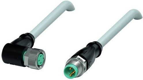 Pepperl+Fuchs 211394 Sensor-Aktor-Steckverbinder konfektioniert grau Länge: 3 m Polzahl: 3 - Bild 1