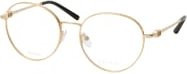Escada VESD 80 Korrektionsbrille, Vollrand, Rund, Gold, Metall, Damen - Bild 1