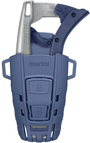 MARTOR Sicherheitsmesser SECUNORM 610 XDR mit Holster und Trapezklinge aus Edelstahl und Aluminium - Bild 1
