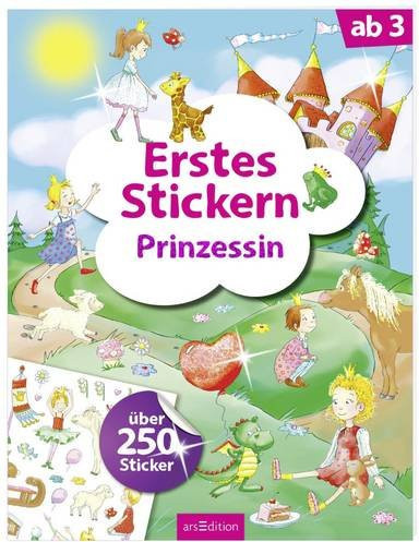 ARS Edition Erstes Stickern Prinzessin, 1-teiliges Set - Bild 1