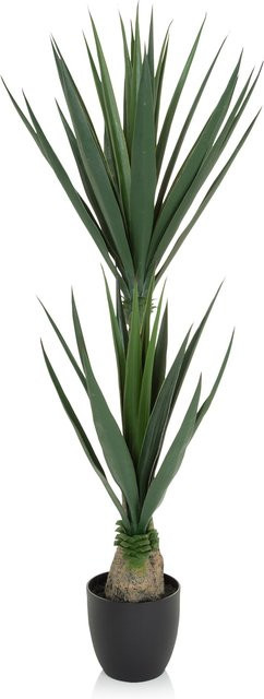 hjh OFFICE Kunstpflanze Yucca aus Kunststoff - Bild 1