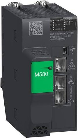 Schneider Electric BMEP583020 Erweiterungsmodul mit Ethernet/LAN in Grau - Bild 1
