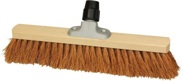 LUX-TOOLS Saalbesen Prestige mit Kokos-Borsten in Braun, Breite: 40 cm - Bild 1