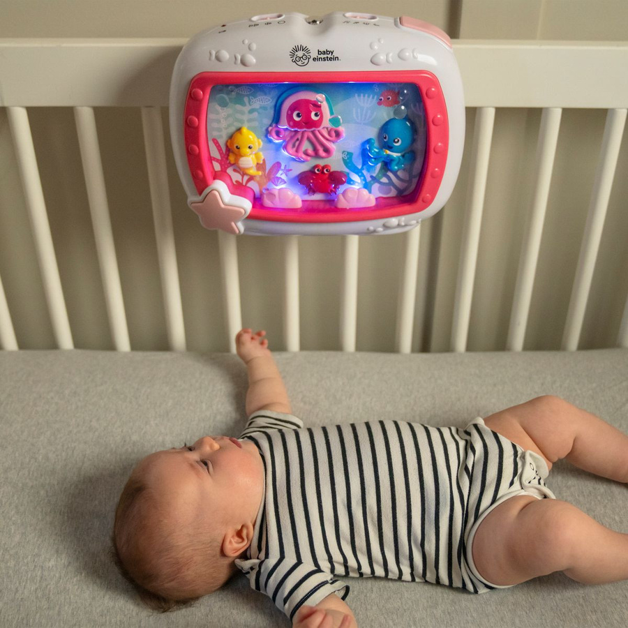 Baby Einstein Nacht- und Schlummerlicht Sea Dreams mit Lichtern und Melodien inklusive Fernbedienung in Pink - Bild 5