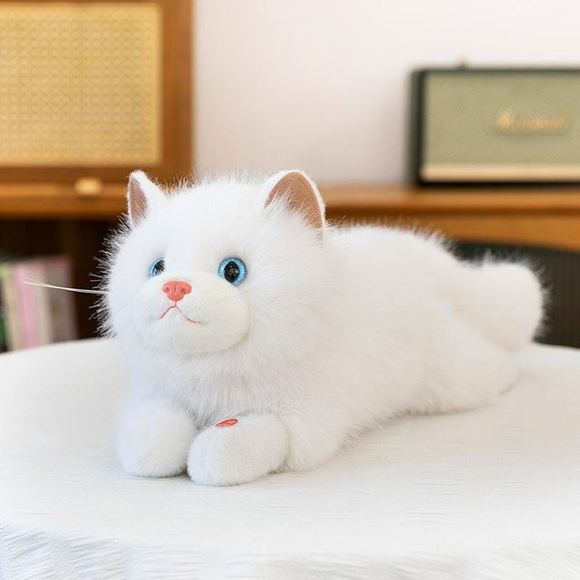Bai Fen Bai dolls and toys Ragdoll Katze Puppe, Plüschtier, weiß, 45cm - Bild 1
