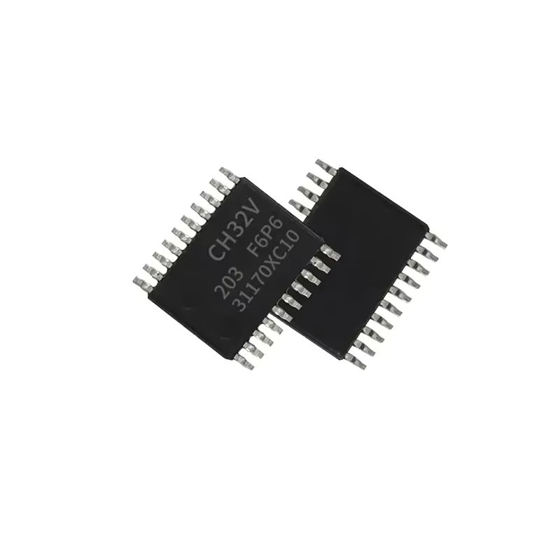 5er-Set CH32 Industrial 32-Bit RISC-V Low-Power Mikrocontroller in Schwarz - Bild 2