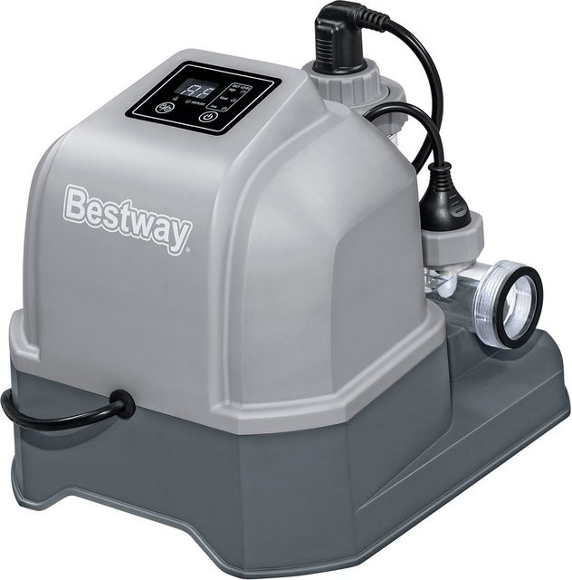 Bestway Salzwasseranlage Hydrogenic mit Salz-Elektrolyse, 12 g/h, 100 W - Bild 1