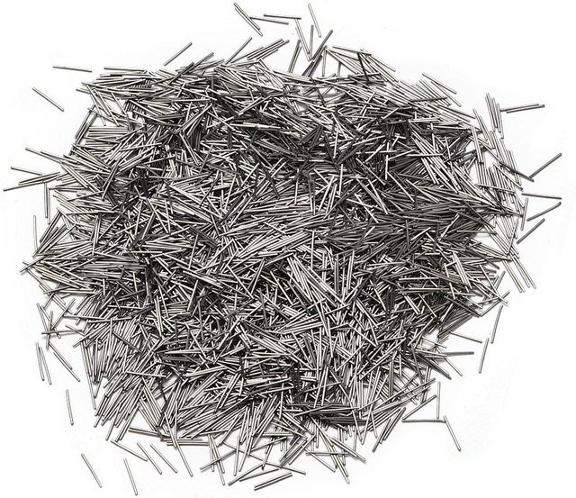 Edelstahl-Schmuckpolierer in Silber mit 0,3 mm Durchmesser und 100 g Gewicht für magnetische Tumbler und Finishing-Pins - Bild 1