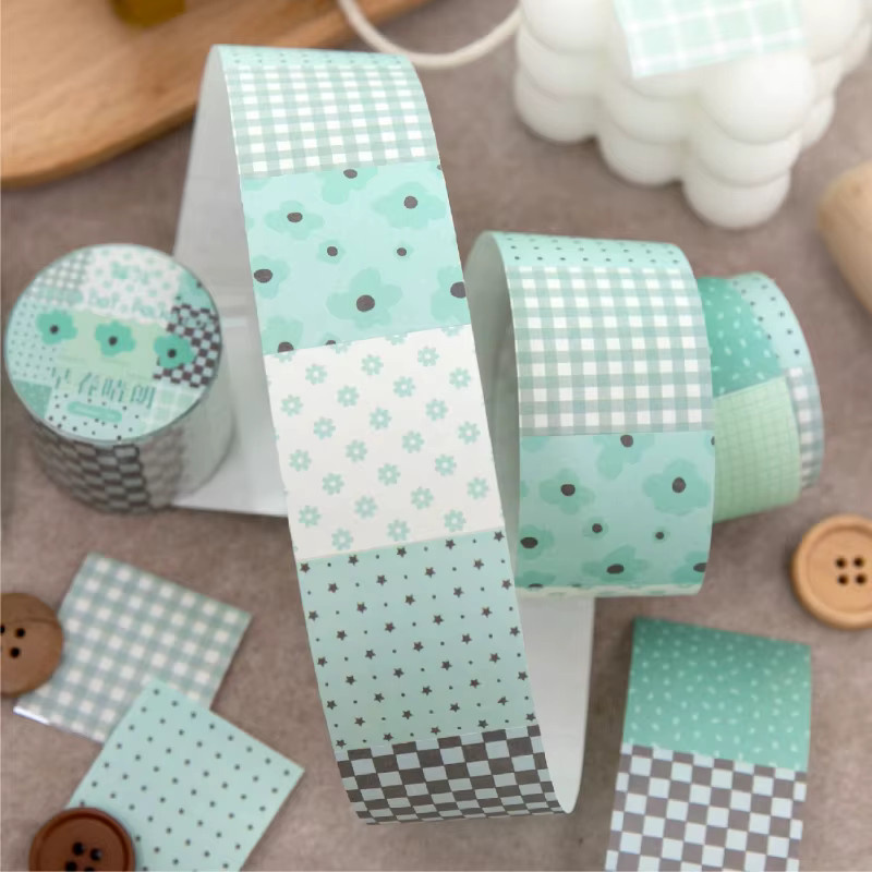 Journal GO Washi Tape Polka Dot für Scrapbooking und Junk Journal, B: 3,5 cm, L: 200 cm - Bild 2