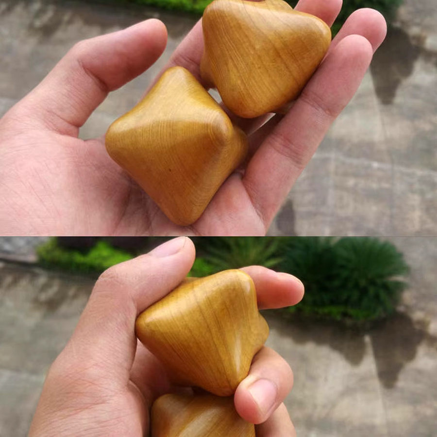 Egassam Handmassagegerät aus Holz, Unisex - Bild 4