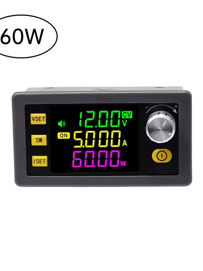 Aideepen SK60 SK120 CNC Einstellbarer Spannungsregler Netzteil CC CV DC 6-36V zu 0-36V Buck-Boost-Wandler Solar-Lademodul in Schwarz - Bild 4