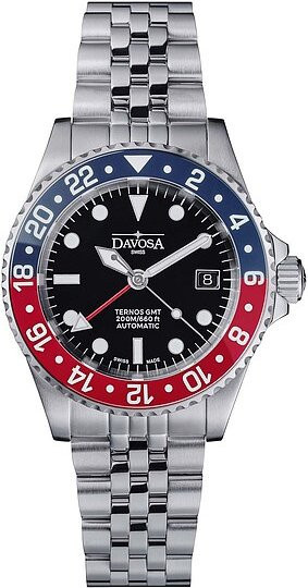Davosa Armbanduhr Ternos GMT Diver, Automatik, Edelstahl, 40 mm, Herren - Bild 1