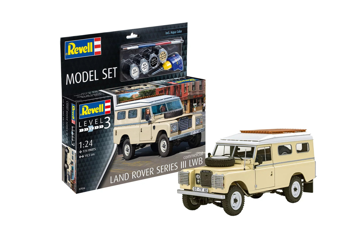 Revell Model Set Land Rover Series III LWB, Fahrzeuge, Metall - Bild 2