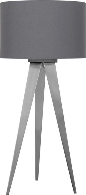 Näve Tischleuchte Tripod Grau Matt, Höhe: 61,5 cm, Breite: 28,0 cm, Tiefe: 28,0 cm - Bild 4