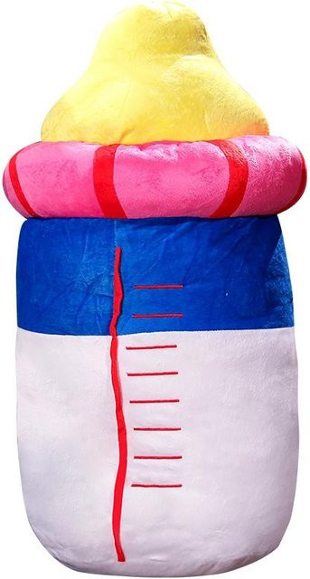 Babyflaschen-Stofftier, Babyflaschen-Kissen, Plüsch, 45cm, ab 3 Jahren - Bild 1
