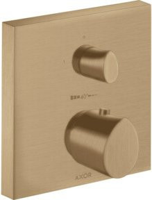 Hansgrohe Axor Starck Organic UP-THM Fertigset mit Absperrventil in Brushed Bronze - Bild 1