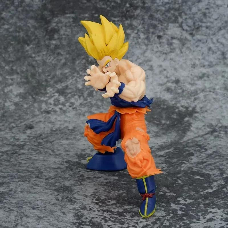 Yiran toy 1 Dragon Ball Z Son Goku Super Saiyan Kakarotto Actionfigur weiß - Bild 2