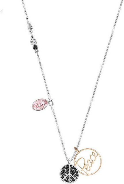 Swarovski Halskette Damen, Gold, Kristall - Bild 1