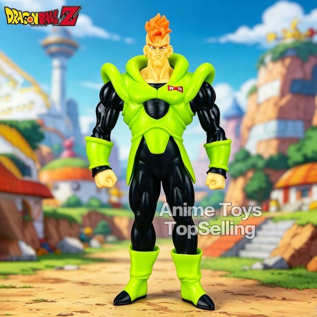 Bandai Dragon Ball Z Android 16, Actionfigur, 21,5cm, Kunststoff - Bild 1