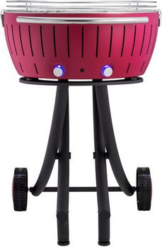 LotusGrill Grill XXL in Pflaumenlila mit Edelstahl-Elementen, B/H/T: 60,0 x 63,0 x 28,5 cm - Bild 1
