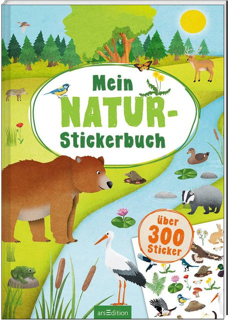 Mein Natur-Stickerbuch von Ars Edition GmbH in Multicolor - Bild 1