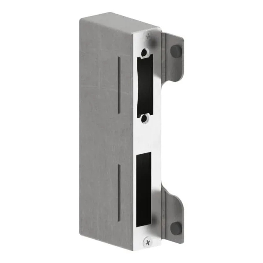 FeNau Gegenkasten aus Edelstahl in Silber zum Anschweißen für 30 mm Schlosskasten - Bild 2