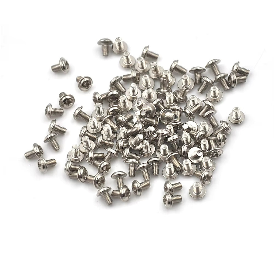 100 Stück M3 Sechskantschrauben in Silber für PC-Gehäuse, Festplatten und Motherboard, Länge: 5 mm - Bild 2