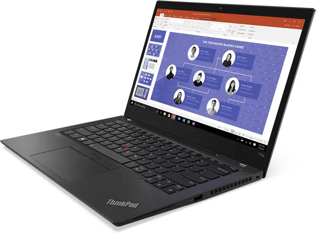 Refurbished Lenovo ThinkPad T14s Gen2 Laptop in Schwarz mit 14 Zoll Full HD, Intel Core i5-1145G7, 16GB RAM und 256GB SSD - Bild 1