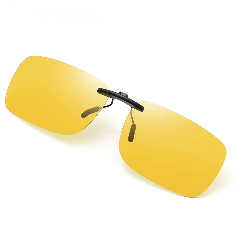 Sonnenbrille Männer, Vintage, rechteckig, Metall, polarisiert - Bild 2
