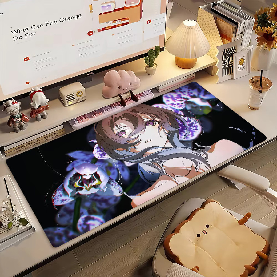 Art Yoneyama Mai Mauspad in Multicolour, rutschfeste Schreibtischunterlage aus Gummi für PC und Laptop - Bild 2