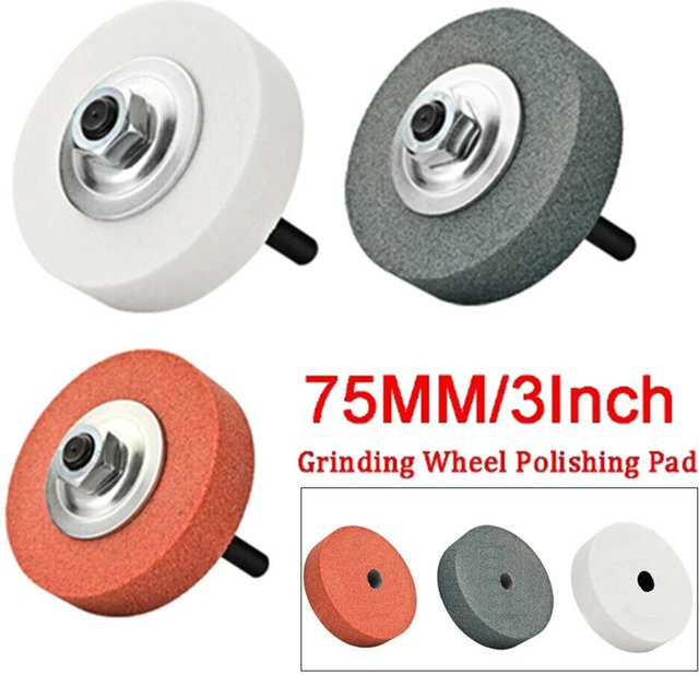 Vibratite Schleifscheibe Polierpad für Maschinenschleifer und rotierendes Werkzeug, Durchmesser: 75 mm, Mehrfarbig - Bild 1