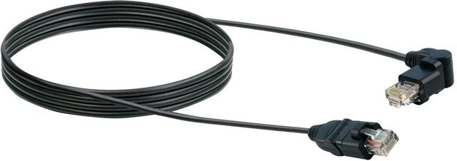 Schwaiger Netzwerkkabel F/UTP CAT 6 Ethernet/LAN Schwarz 2 m - Bild 1