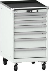 Lista Schubladenschrank mobil 27x36E mit KEY Lock, Farbe Grau, B/T/H: 56,4 x 72,5 x 99,0 cm - Bild 1