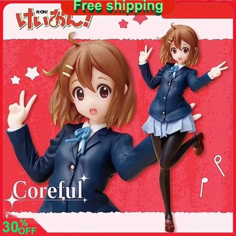 Bandai K-ON! Anime Figuren Hirasawa Yui Akiyama Mio in Uniformen, mehrfarbig, Höhe: 20 cm - Bild 1