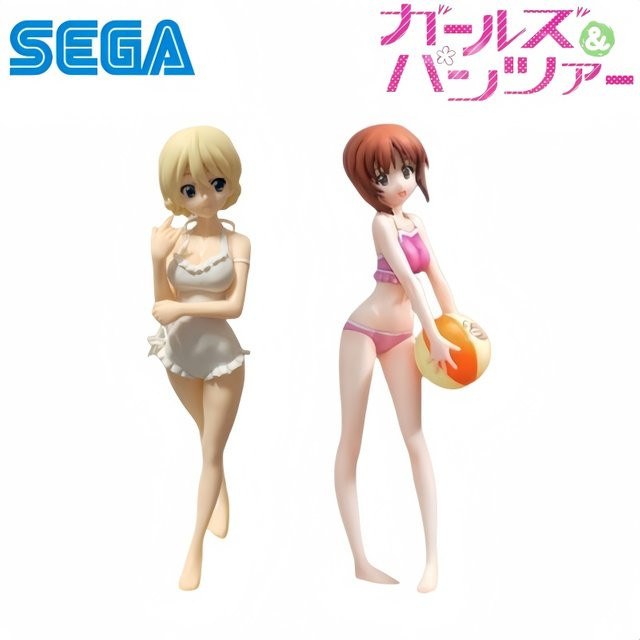 Sega Girls und Panzer Miho Nishizumi Darjeeling Sammelfigur, Kunststoff - Bild 1