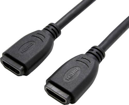 Value HDMI Kupplung Buchse Schwarz - Bild 1