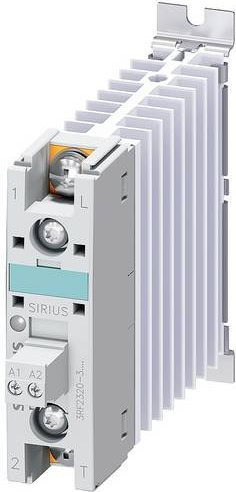 Siemens Halbleiterschütz 3RF2320-3AA06 Nullspannungsschaltend 1 Schließer 20A Grau - Bild 1