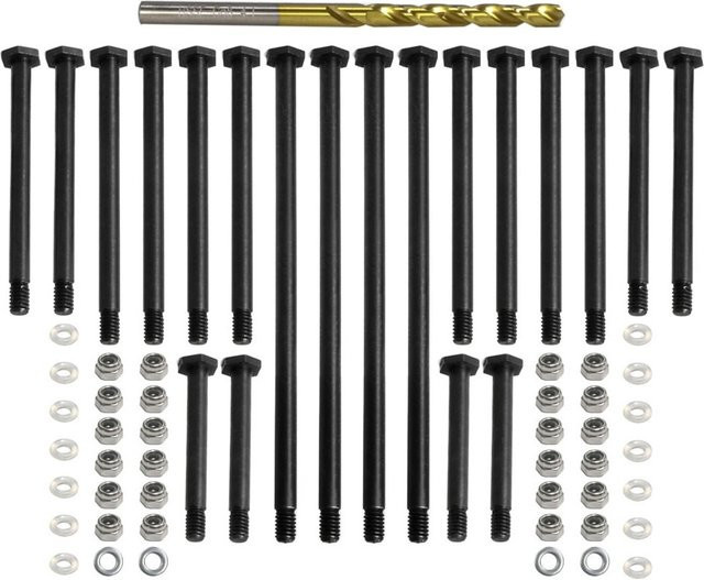 TRAXXAS Stahlgesteuerter Vorder- und Hinterradaufhängungsarm-PIN, Zubehör, Metall, Schwarz - Bild 1