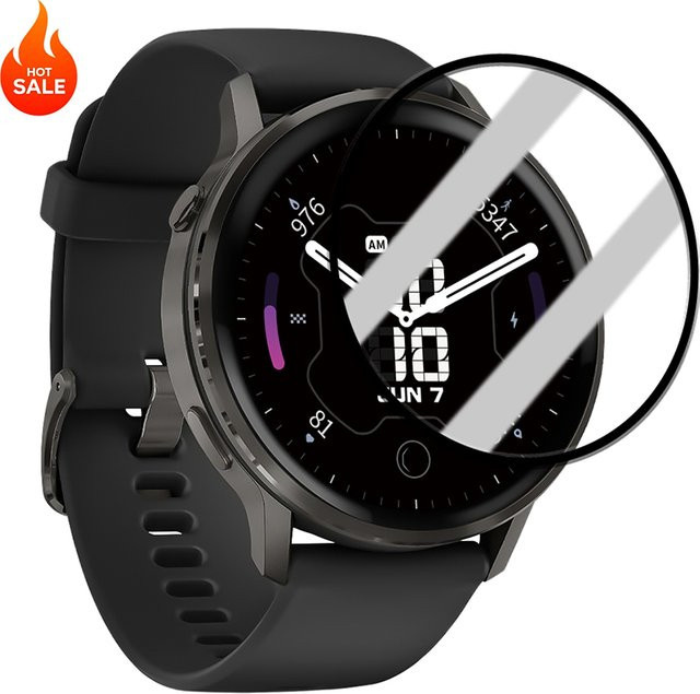 Garmin Venu4 Screen Protector, transparent, 41mm/45mm - Bild 1